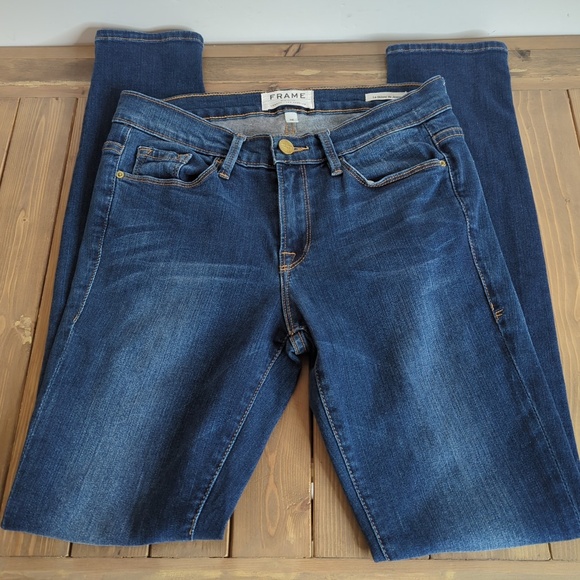 Frame Women’s Le Skinny Jeans SZ 28 (fits 27″ W) - Picture 5 of 14